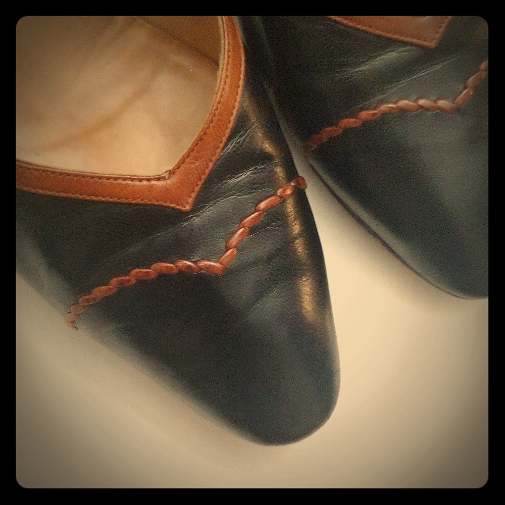 Gucci Black Vintage Pump